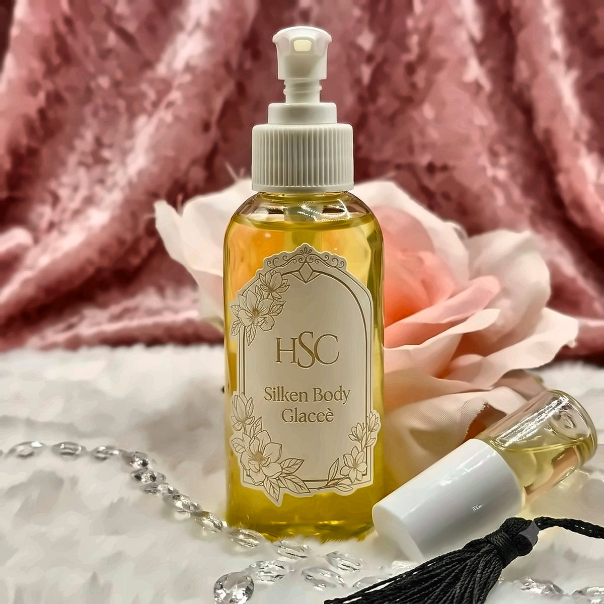 Silken Body Glacée in pump bottle by House Simply Crafted