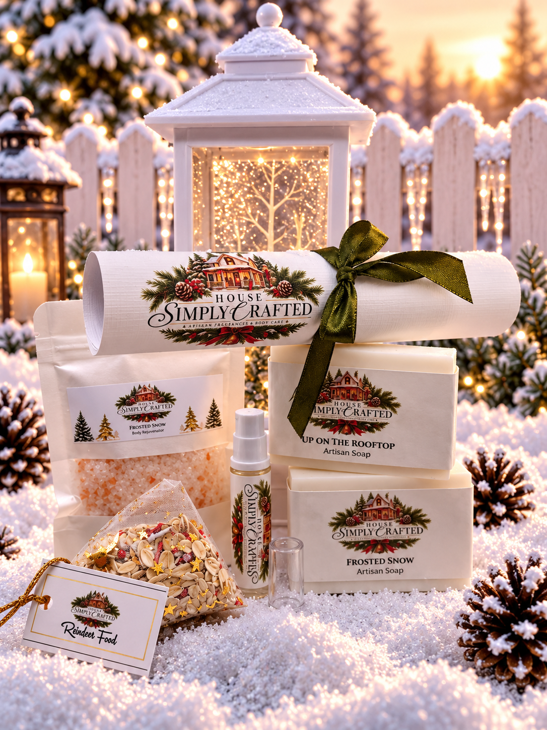 House Simply Crafted Holiday Keepsake Box Christmas gift collection