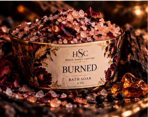 Burned bath soak