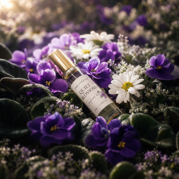 Quiet Blossoms handcrafted fragrance by House Simply Crafted